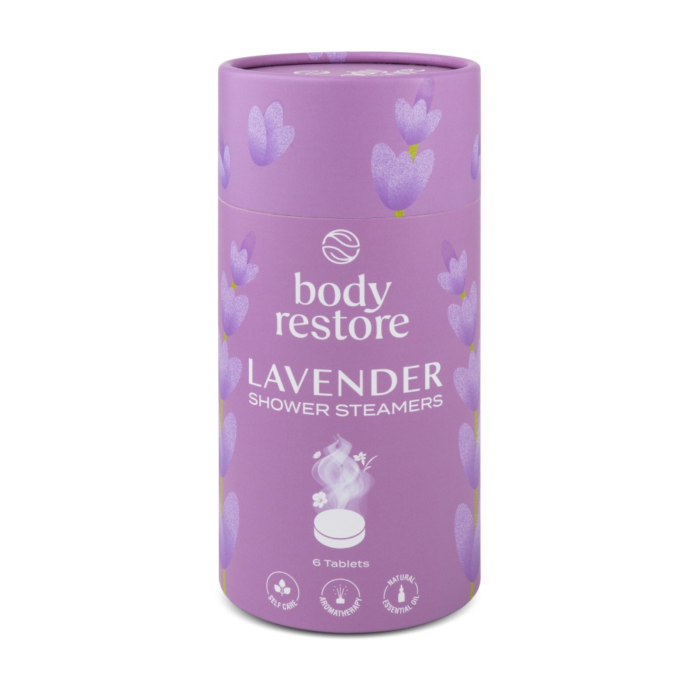 Body Restore Aromatické tablety do sprchy levandule 6 ks
