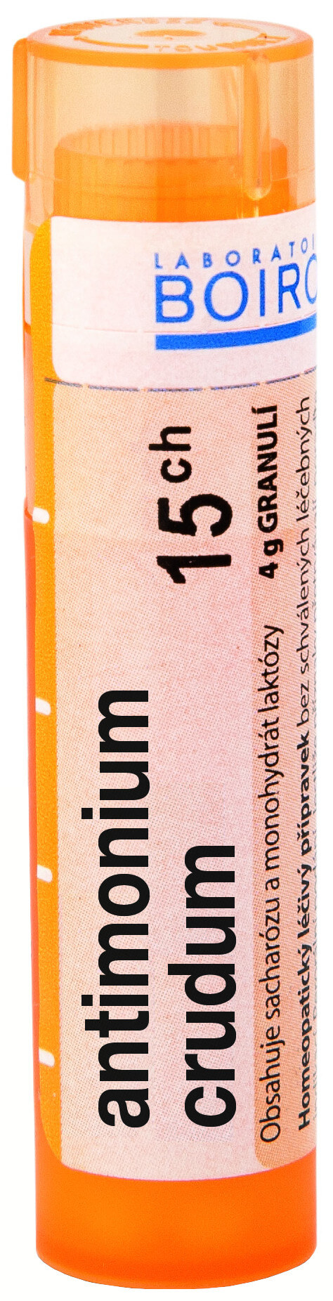 BOIRON Antimonium Crudum 15CH granule 4 g