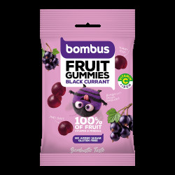 BOMBUS Fruit gummies black currant 35 g