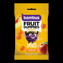 BOMBUS Fruit gummies peach 35 g