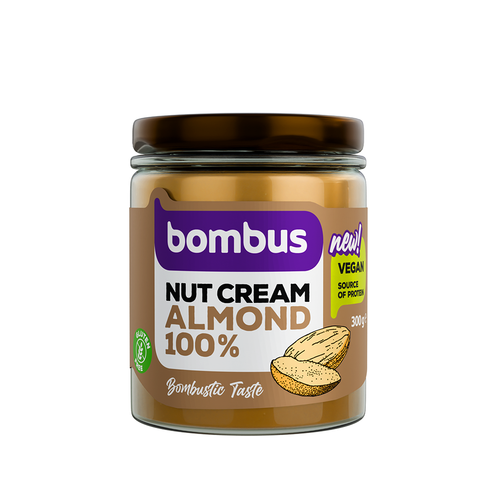 Bombus Nuts Cream Almond 100 % 300 g