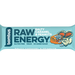 BOMBUS Raw energy salty caramel & peanuts 50 g
