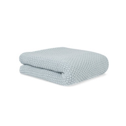 Bonjourbébé dětská pletená deka organická bavlna 70x90cm Blue