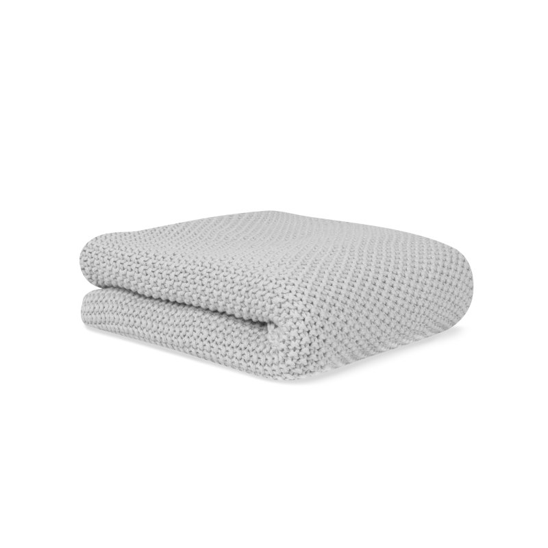 Bonjourbébé dětská pletená deka organická bavlna 70x90cm  Grey