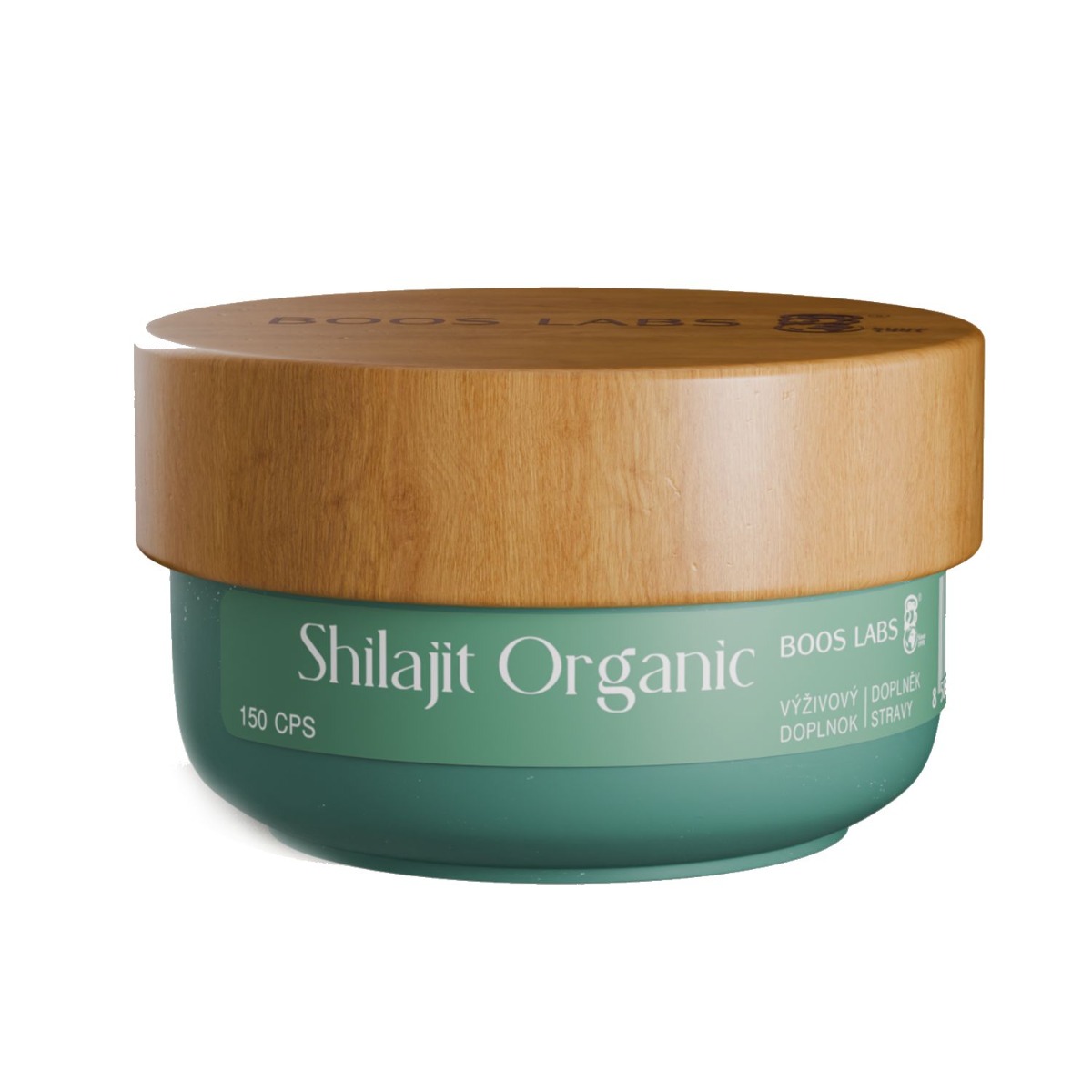 BOOS labs Shilajit Organic 150 kapslí