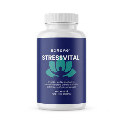 BORMAG StressVital komplex s magnolií, meduňkou a kozlíkem 180 kapslí