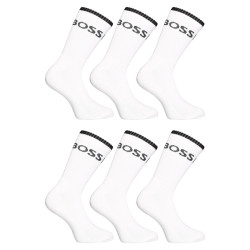BOSS 6PACK ponožky vysoké bílé (50510168 100) M