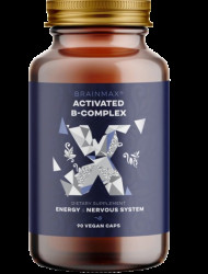 BRAINMAX Activated B-Complex, Aktivovaný B Komplex 90 kapslí