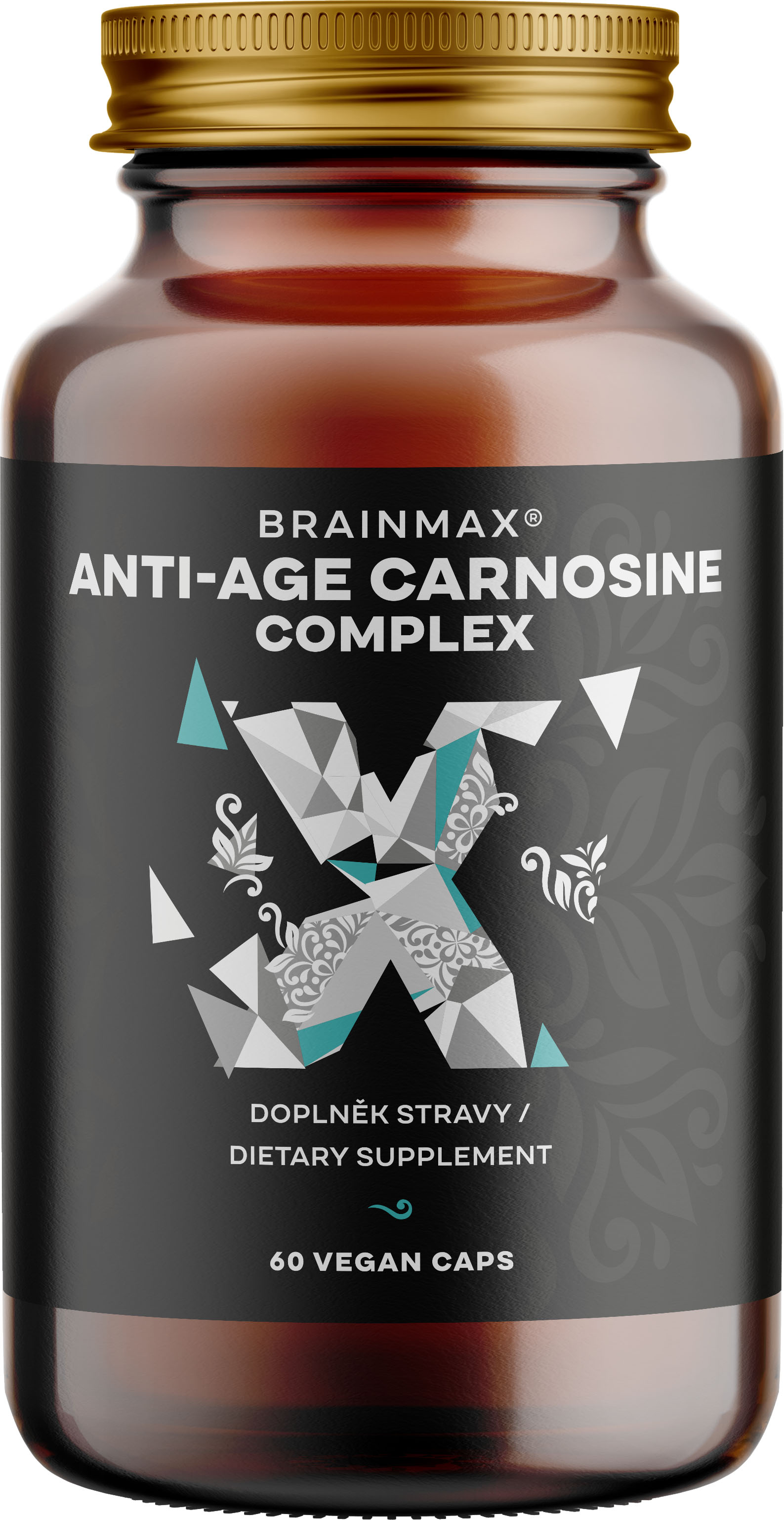 BRAINMAX Anti-Age Carnosine complex 60 kapslí
