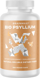 BRAINMAX BIO Psyllium 200 kapslí