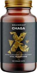 BRAINMAX Chaga extrakt 100 kapslí