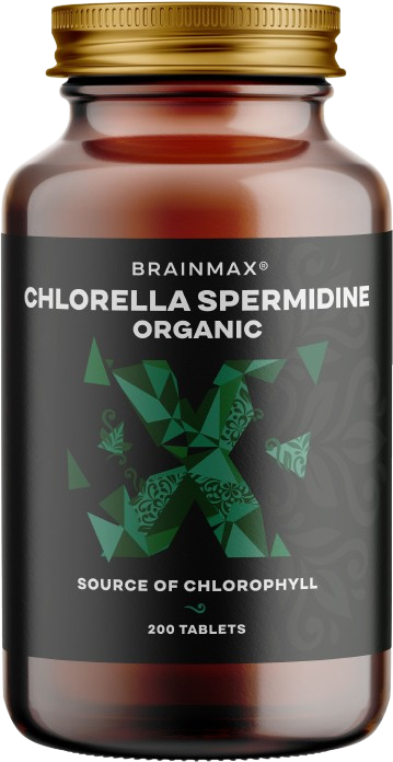 BRAINMAX Chlorella Spermidine Organic 200 tablet