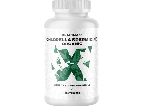 BRAINMAX Chlorella Spermidine Organic 500 tablet