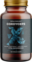 BRAINMAX Cordyceps extrakt z houby 100 kapslí