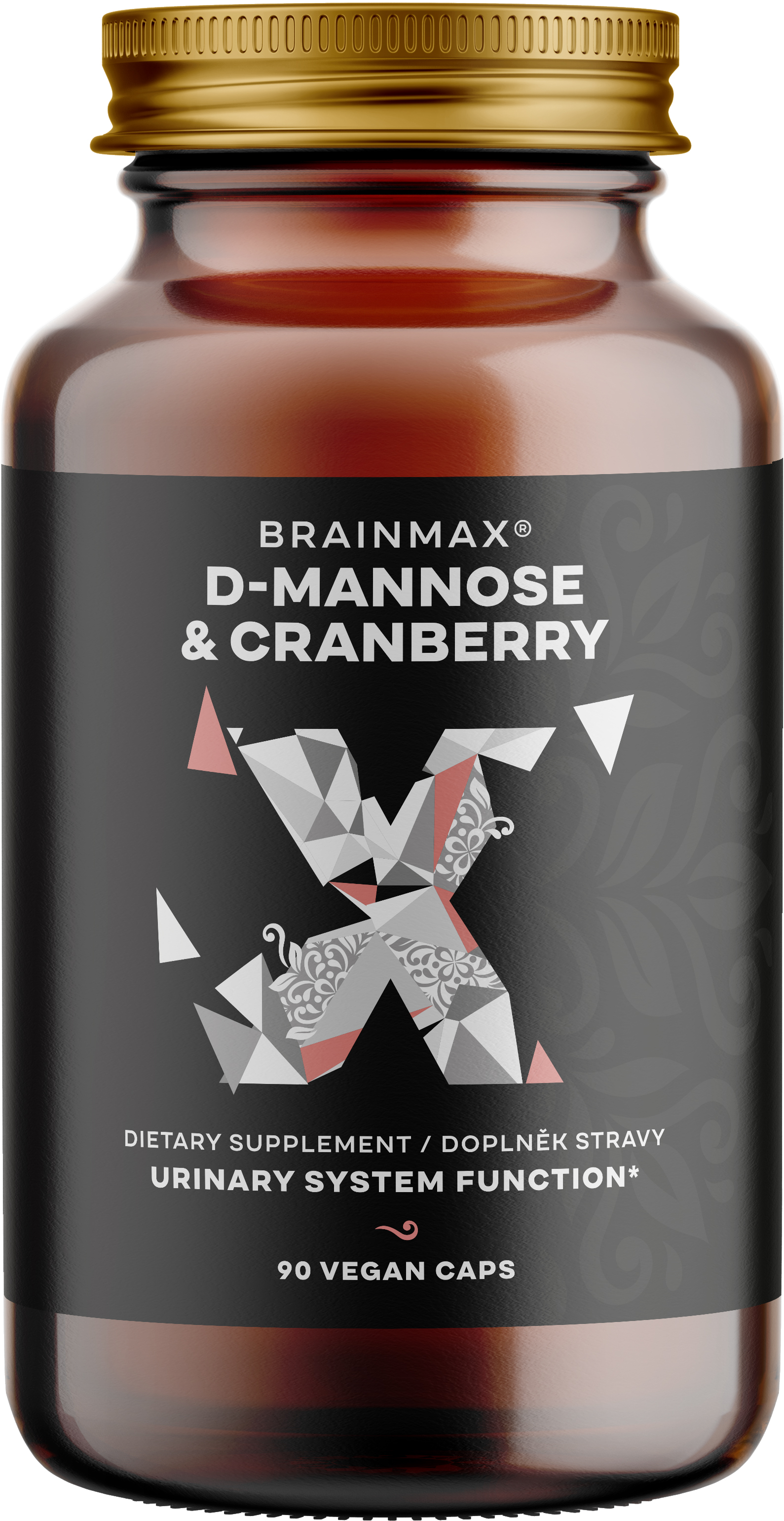 BRAINMAX D-Mannose & Cranberry 90 kapslí