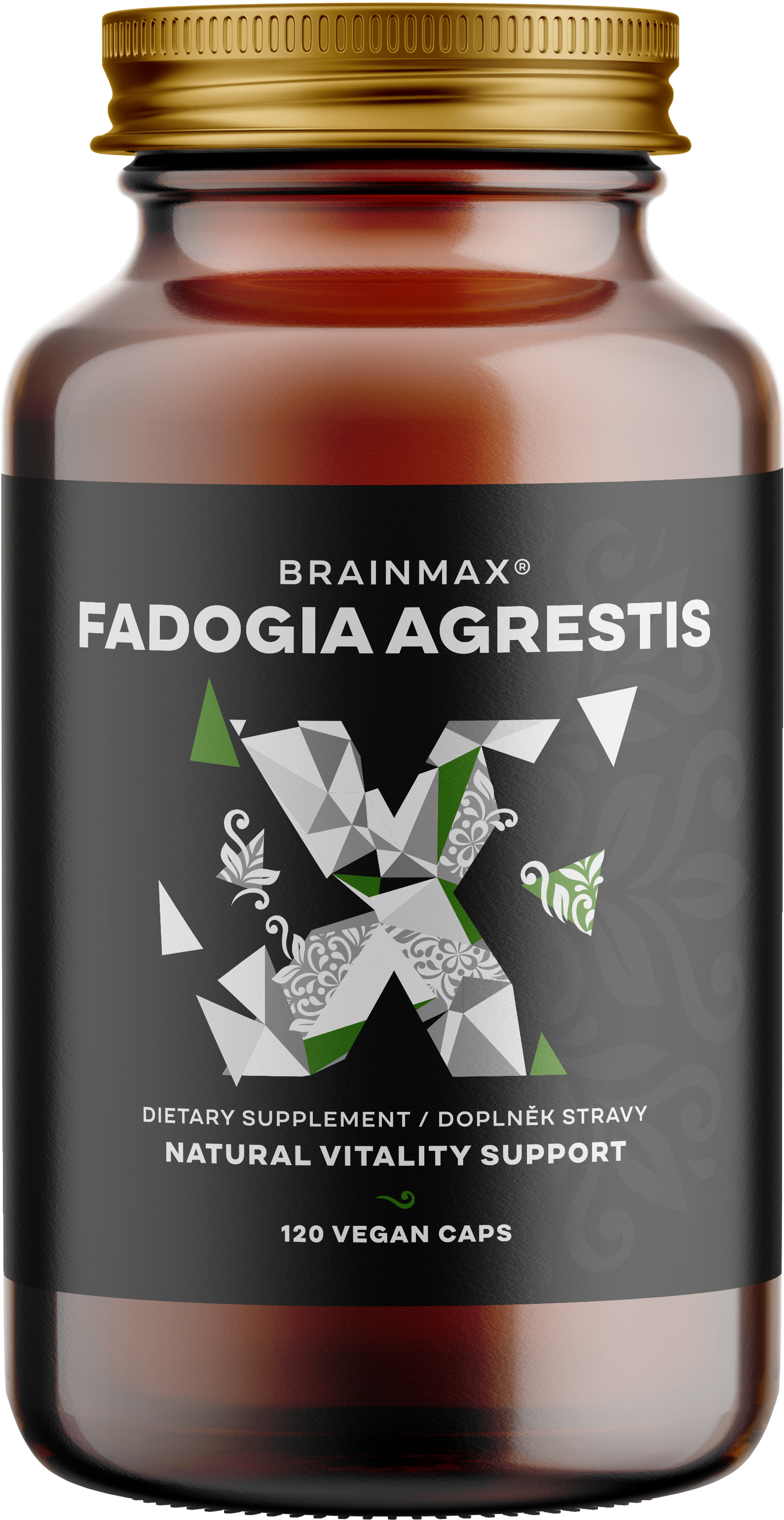 BRAINMAX Fadogia Agrestis 10:1, 120 kapslí