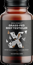 BRAINMAX Grass-Fed Beef testicles, hovězí varlata 240 kapslí
