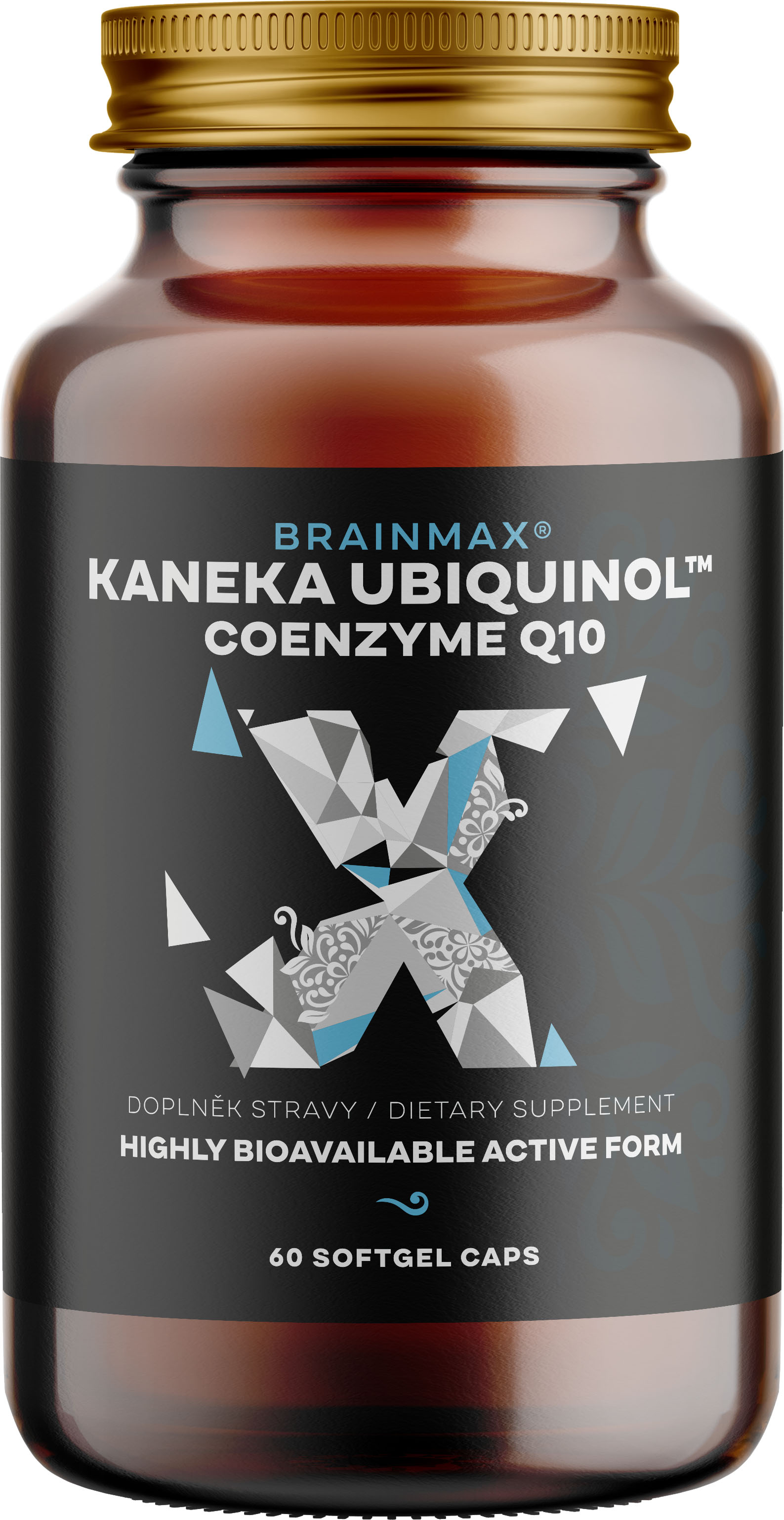 BRAINMAX Koenzym Q10, Ubiquinol, Kaneka 60 kapslí