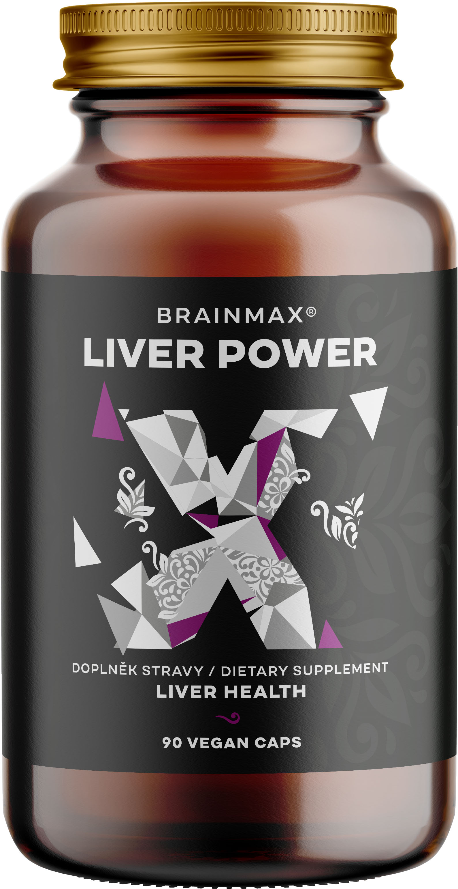 BRAINMAX Liver Power, komplex pro normální činnost jater 90 kapslí