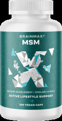 BRAINMAX MSM 200 kapslí