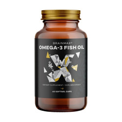 BRAINMAX Omega-3 Fish Oil® 60 softgel kapslí