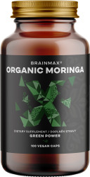 BRAINMAX Organic Moringa 100 kapslí