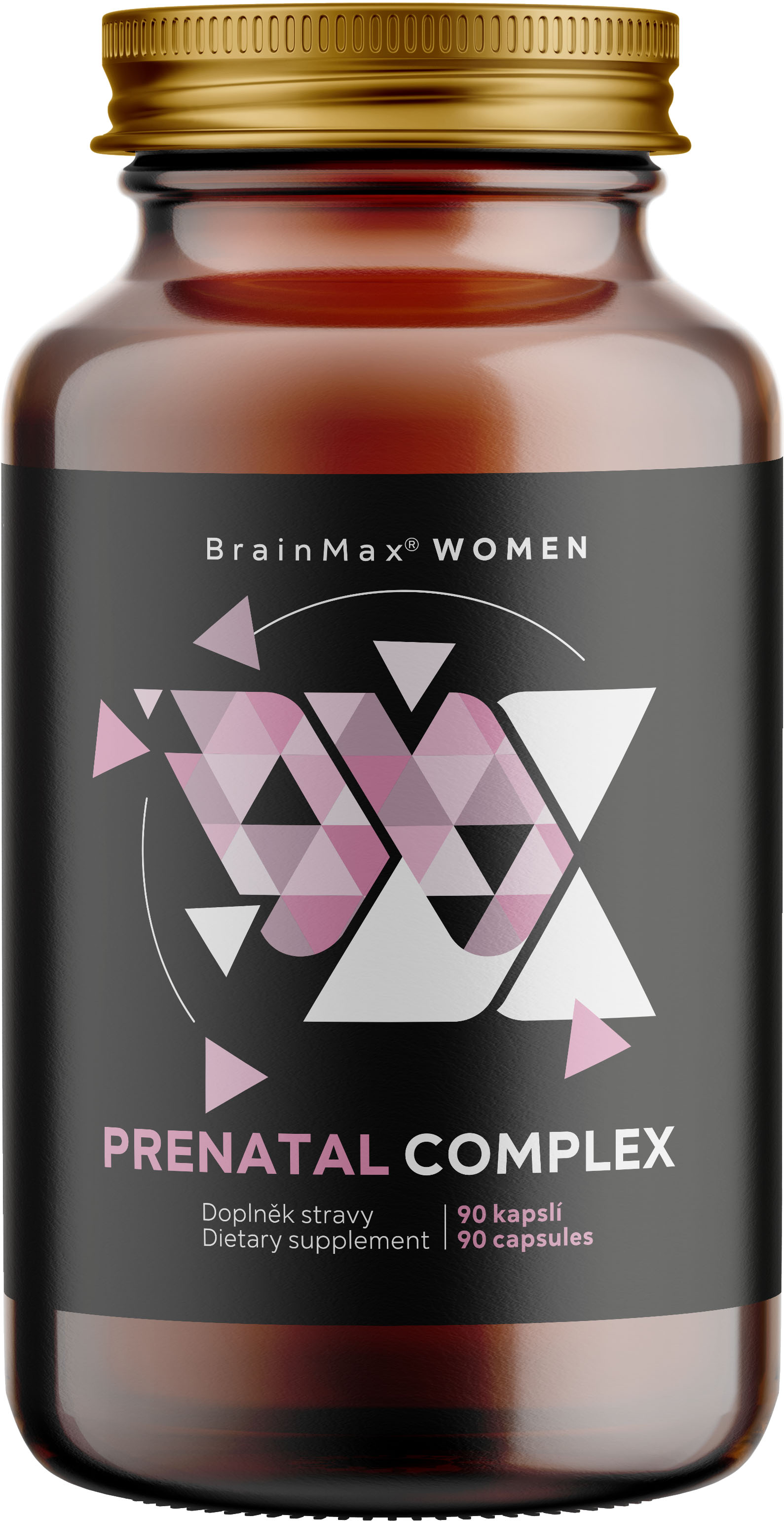 BRAINMAX Prenatal Complex, komplex vitamínů pro těhotné ženy 90 kapslí