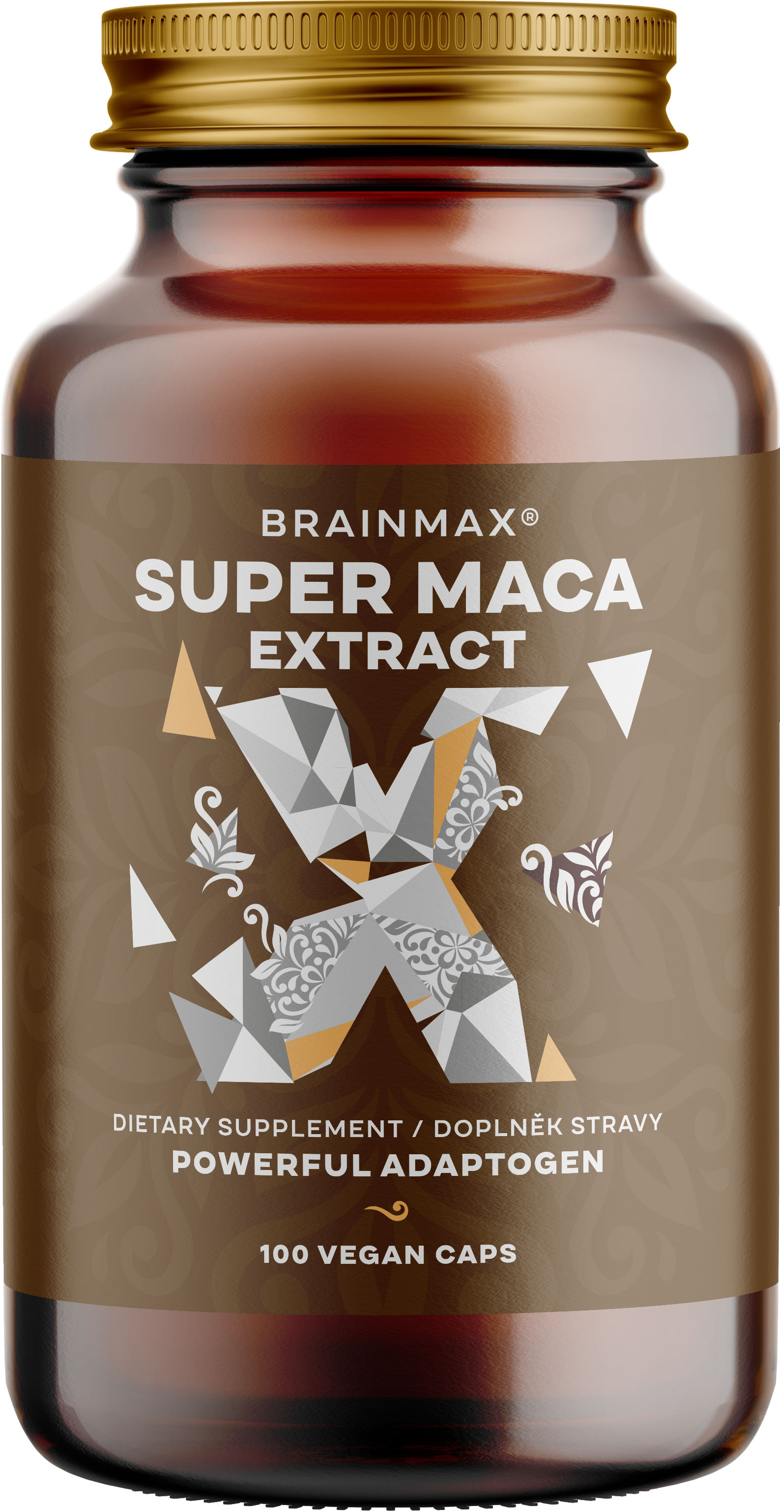BRAINMAX Super Maca extrakt 100 kapslí