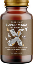 BRAINMAX Super Maca extrakt 100 kapslí