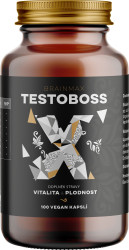 BRAINMAX Testoboss, rostlinných 100 kapslí