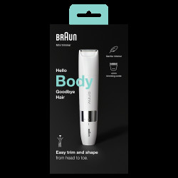 BRAUN Body mini trimmer BS1000 elektrický odstraňovač chloupků na těle