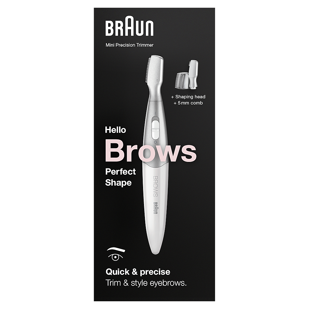 BRAUN Mini přesný zastřihovač obočí FG1106