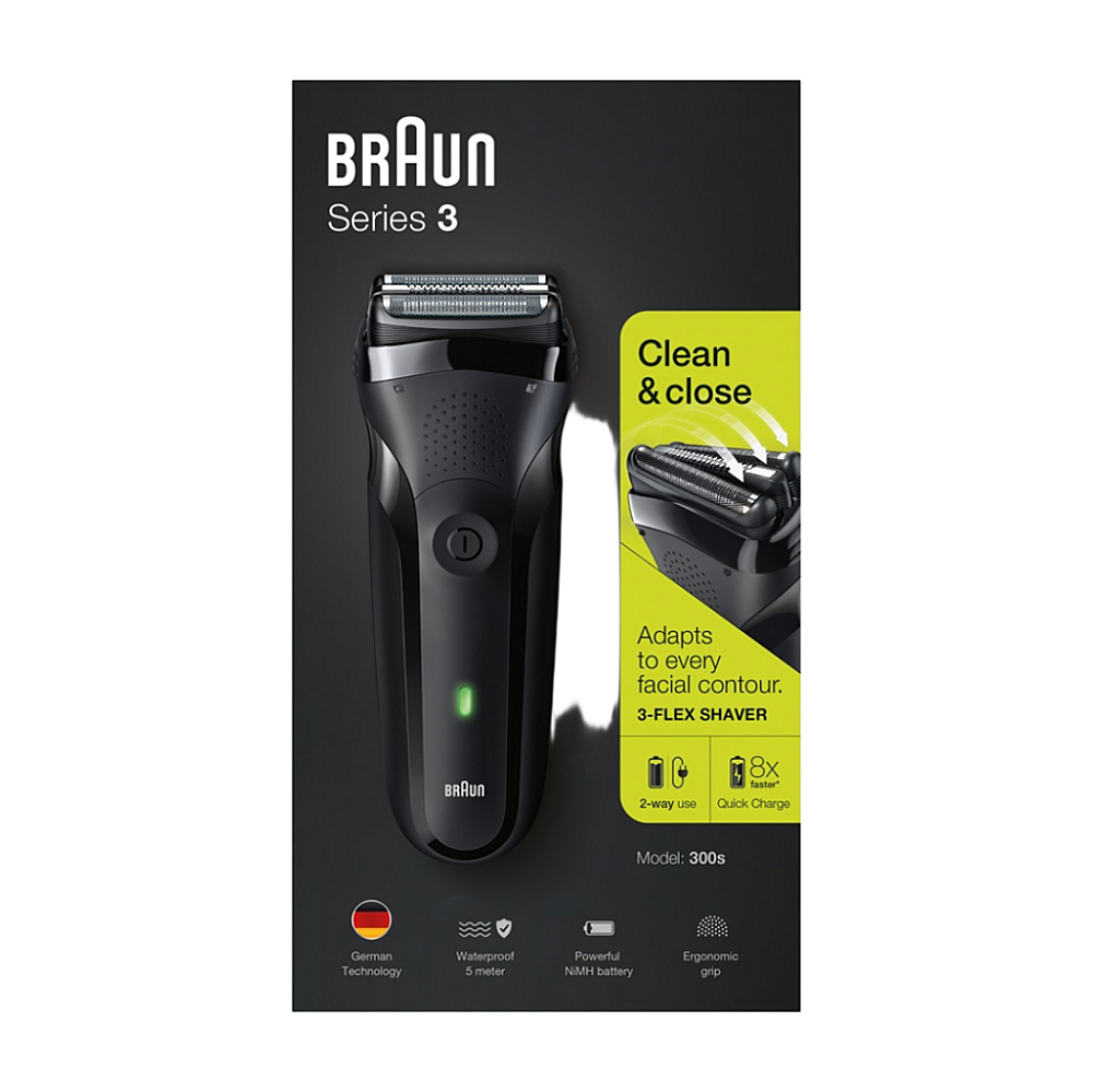 BRAUN Series 3 300 elektrický holicí strojek pro muže