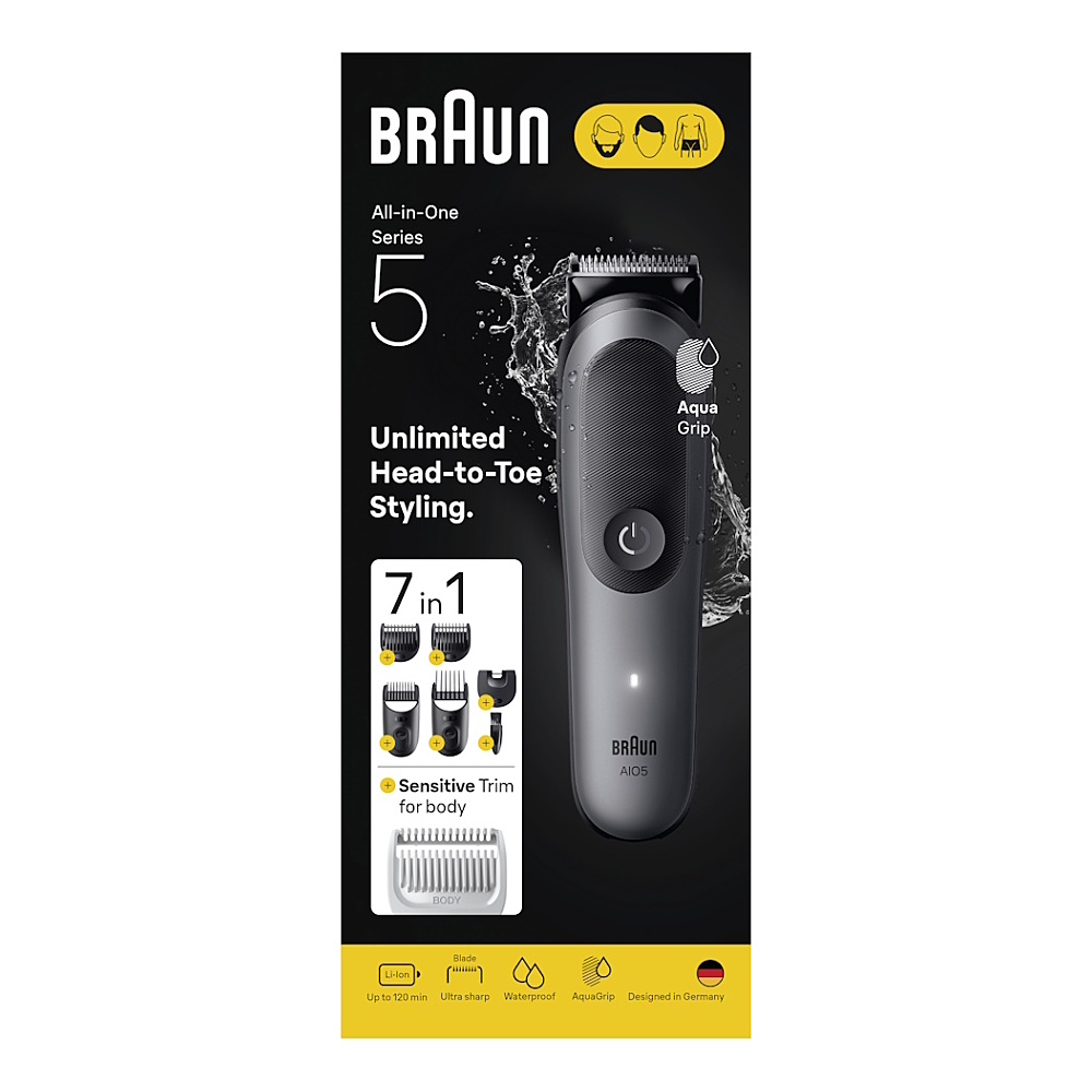 BRAUN Series 5 AIO5520 7v1 sada úpravu těla