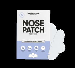 BREAKOUT+AID Čistící náplasti na rozšířené póry na nose 5 ks