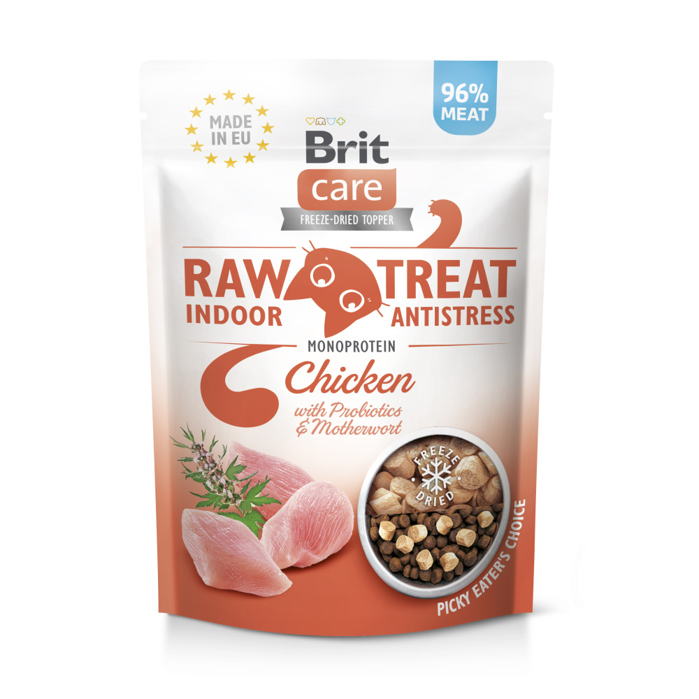 Brit Care Cat Raw Treat Indoor&Antistress 40 g