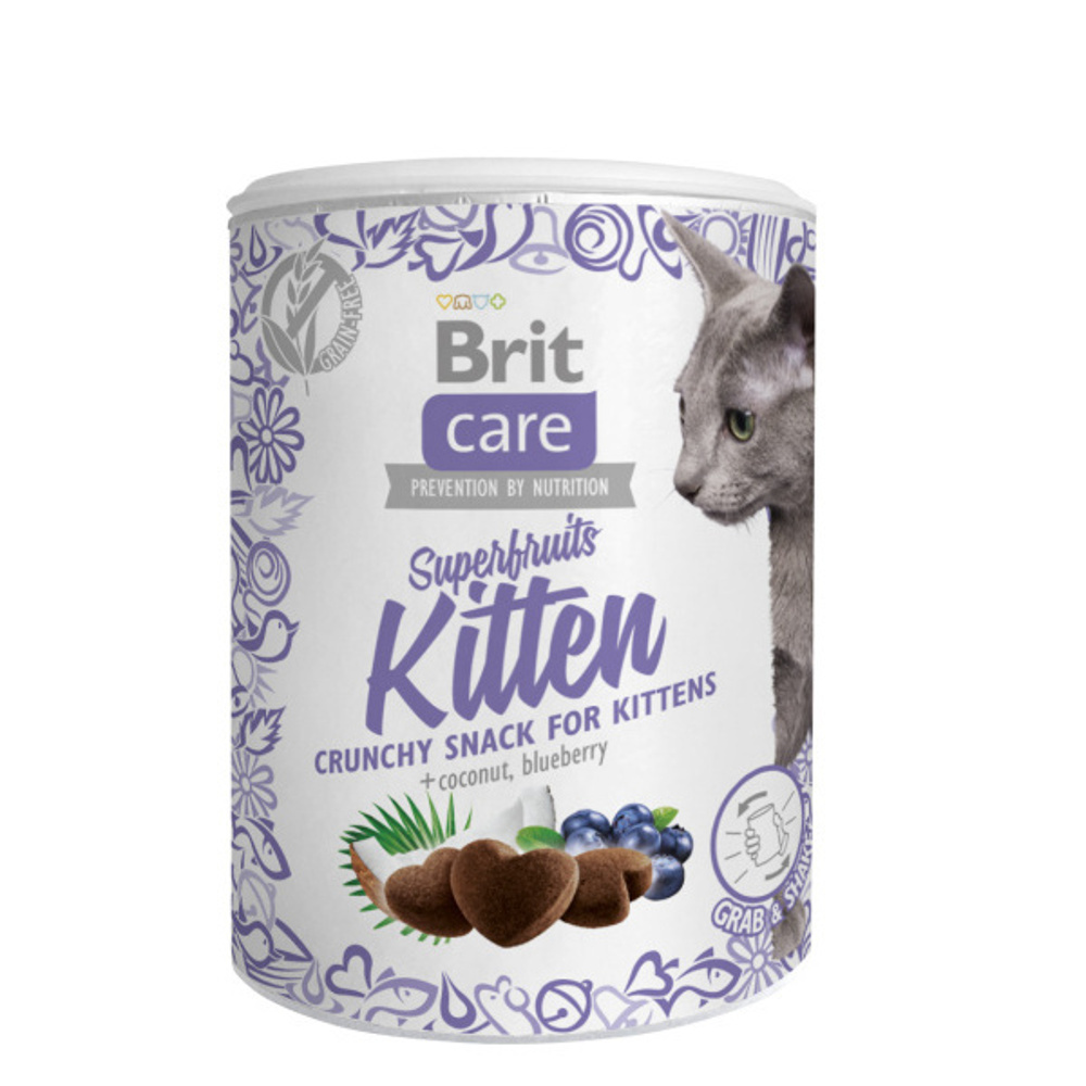 Brit Care Cat Snack Superfruits Kitten 100 g