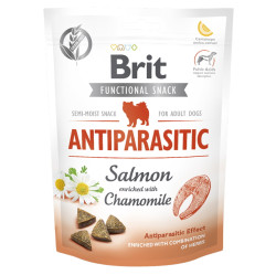BRIT Care Functional Snack Antiparasit Salmon s lososem a heřmánkem pro psy 150 g