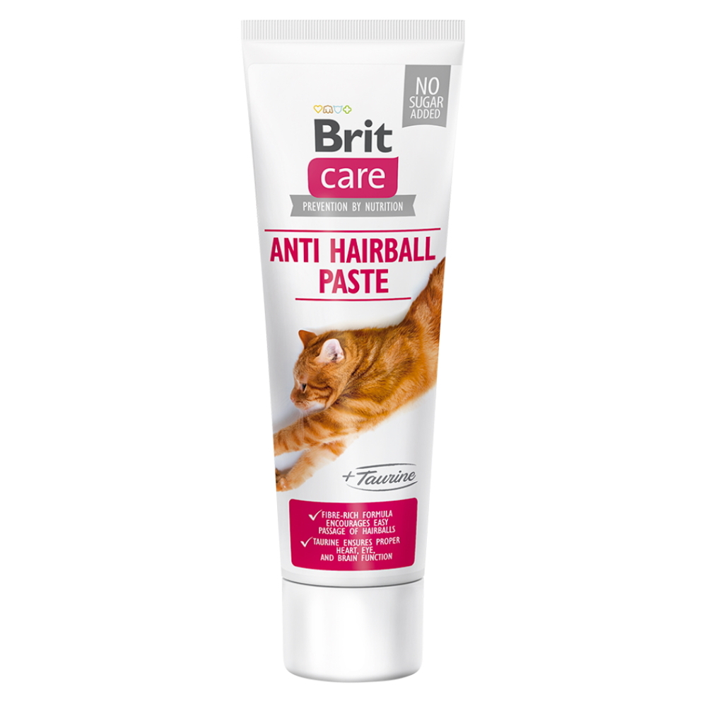 BRIT Care Paste Antihairball with Taurine proti chlupovým chomáčkům pro kočky 100 g