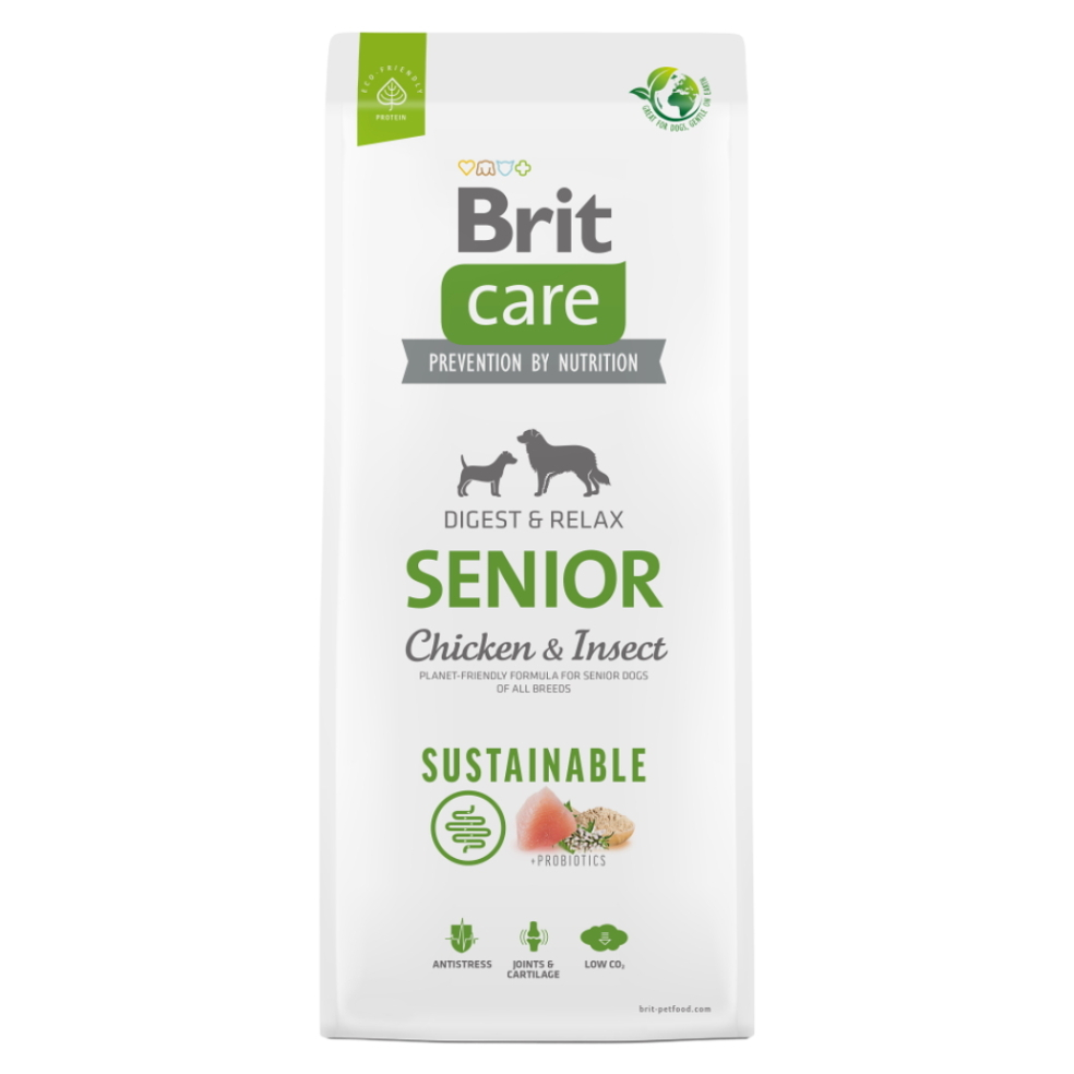 BRIT Care Sustainable Senior granule pro psí seniory, Hmotnost balení: 3 kg
