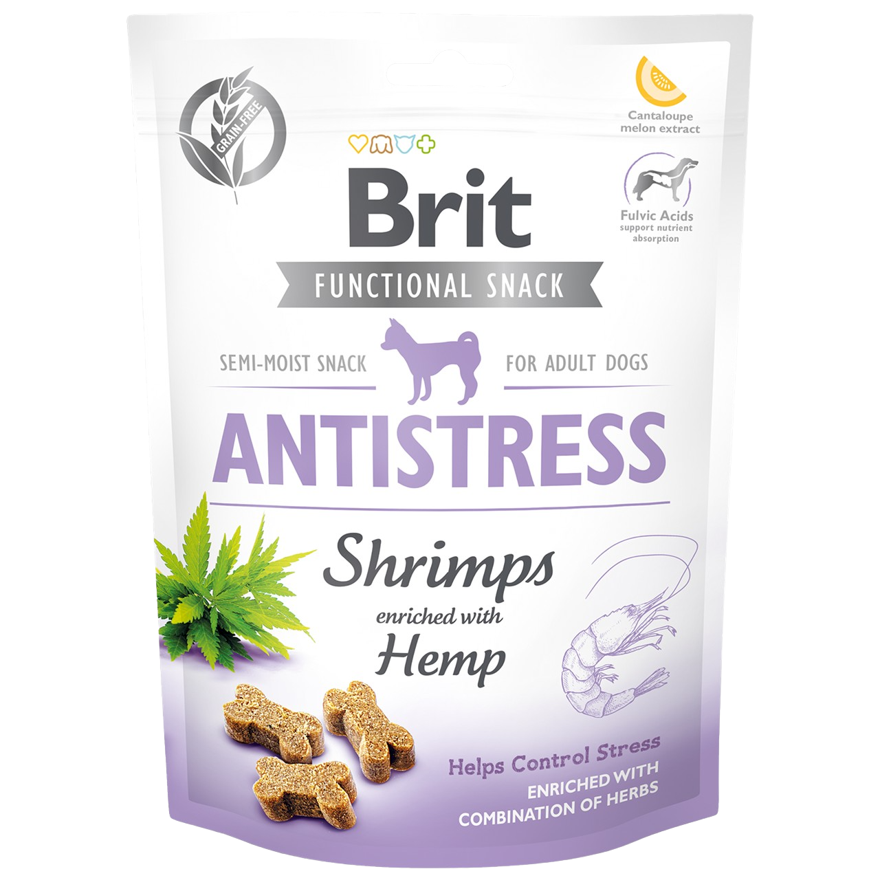 BRIT Dog Functional Snack Antistress Shrimps 150 g