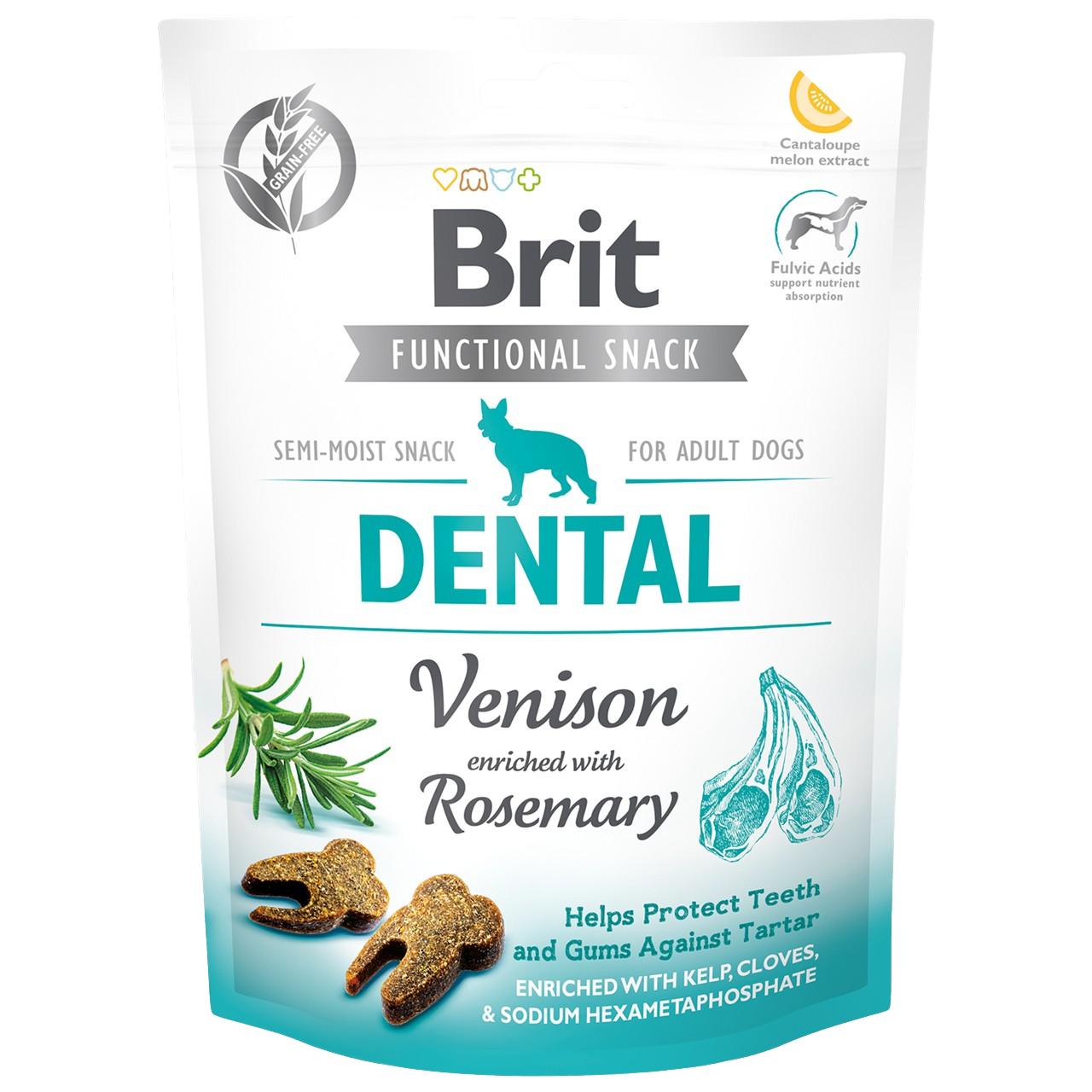 BRIT Dog Functional Snack Dental Venison 150 g