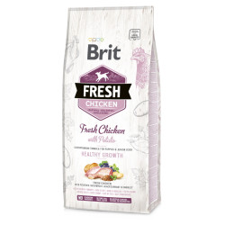 BRIT Fresh Chicken with Potato Puppy Healthy Growth granule pro štěňata, Hmotnost balení: 12 kg