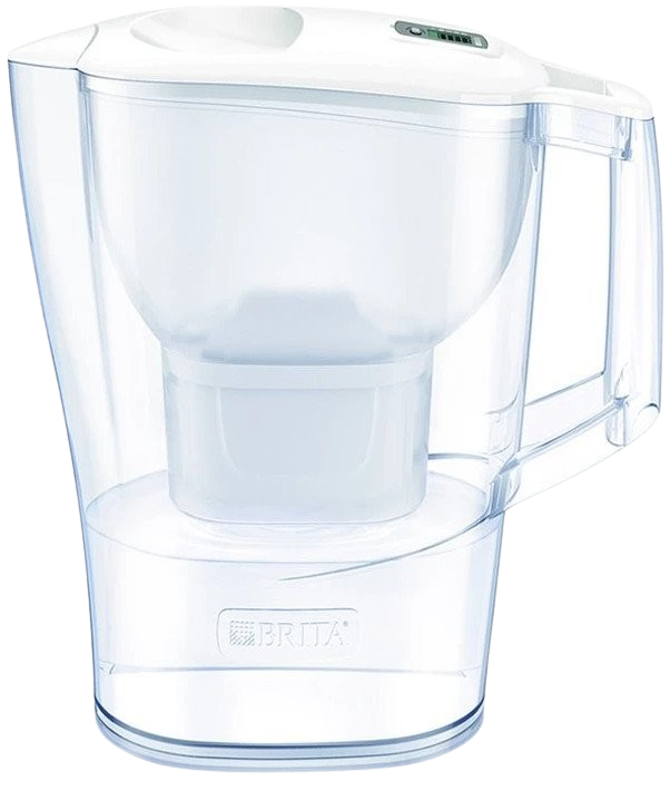BRITA Aluna Cool Memo, filtr MX PRO, Filtrační konvice, bílá