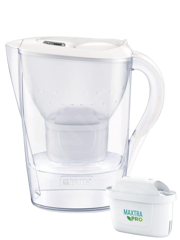 BRITA Marella Cool Memo, filtr MX PRO, Filtrační konvice, bílá bílá