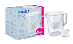BRITA Style Essential XL 3,6 l filtrační konvice + 3 filtry bílá