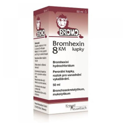 BROMHEXIN 8 KM 8mg/ml kapky 50 ml
