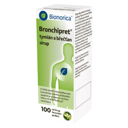 BRONCHIPRET Tymián a břečťan sirup 100 ml