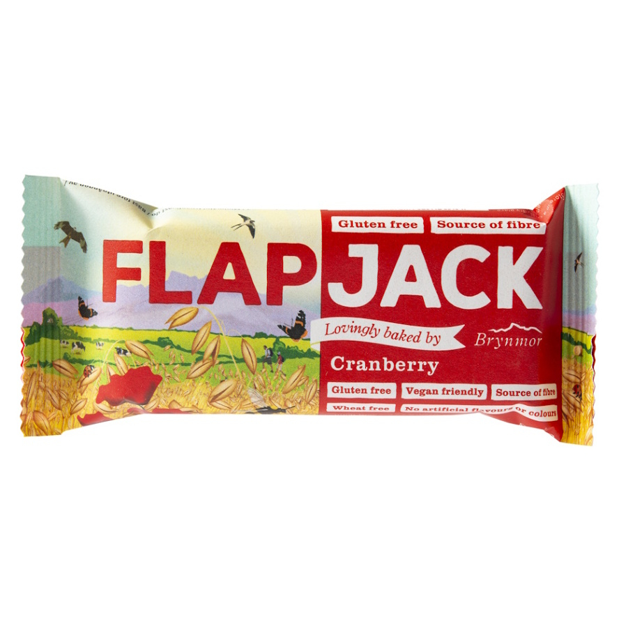 BRYNMOR Flapjack ovesný brusinka bezlepkový  80 g