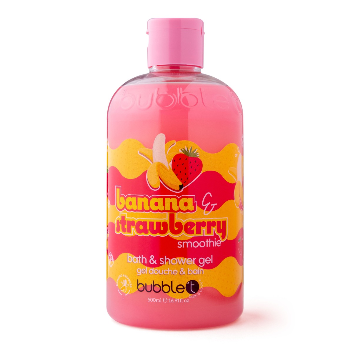 Bubble T Sprchový gel Jahoda & Banán 500 ml
